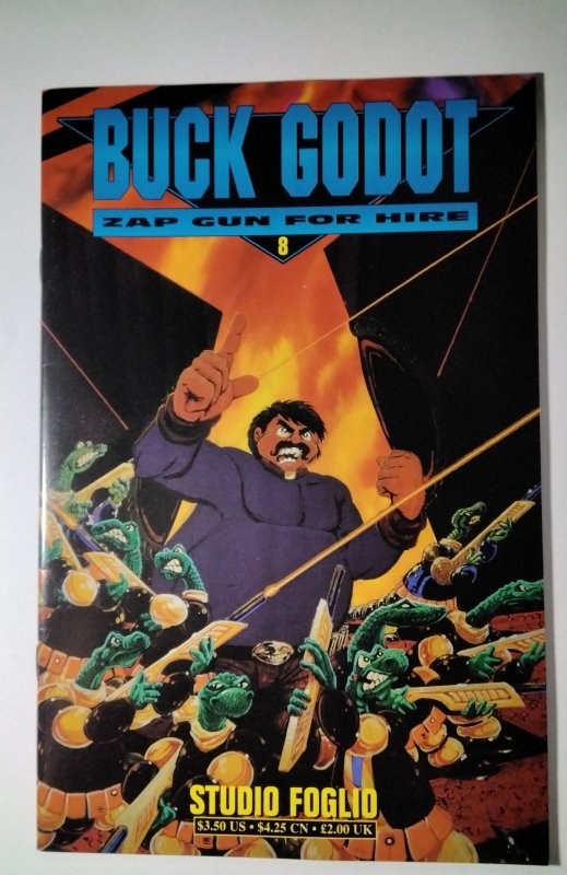 Buck Godot - Zap Gun For Hire #8 (1998) Palliard  Comic Book J756