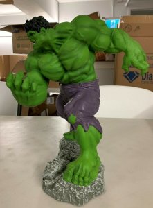 Kotobukiya Marvel Hulk Fine Art Statue Classic Avengers Series Slight Damage