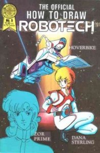 Official How to Draw Robotech #5 VF/NM ; Blackthorne