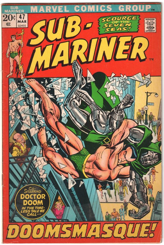 Sub-Mariner #47 (1972) Doctor Doom!