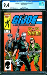 G.I. Joe A Real American Hero #57 Marvel Comics 1987 CGC 9.4