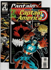 Captain America #446 & #447 (1995) A Fat Mouse BOGO! BOGO? Read Description