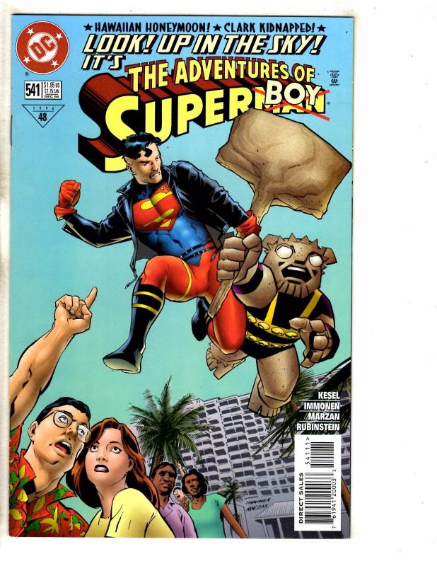 8 Superman DC Comic Books # 539 540 541 542 543 544 545 546 Batman Flash PP11