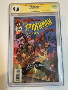 Spider-Man Comics (1995) # 1 (CGC 9.6) Signed Sketch  Saviuk | Census=1 Wallmart