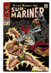 Sub-Mariner #4  1968 - Marvel  -FN+ - Comic Book