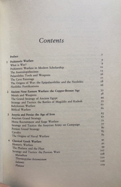 The origins of war, FERRILL, 1985