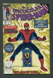 Peter Parker,Spectacular Spiderman #158 / 7..5 VFN- /  December 1989