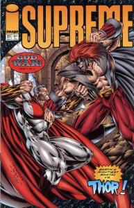 Supreme #21 VF ; Image | God War 1 Thor