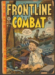 Frontline Combat #10 - Crying Baby Cover! - 1953 (Grade 3.0) WH