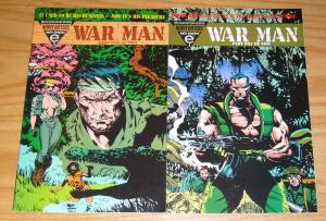 War Man #1-2 VF/NM complete series CHUCK DIXON juan zanotto LIAM SHARP COVERS