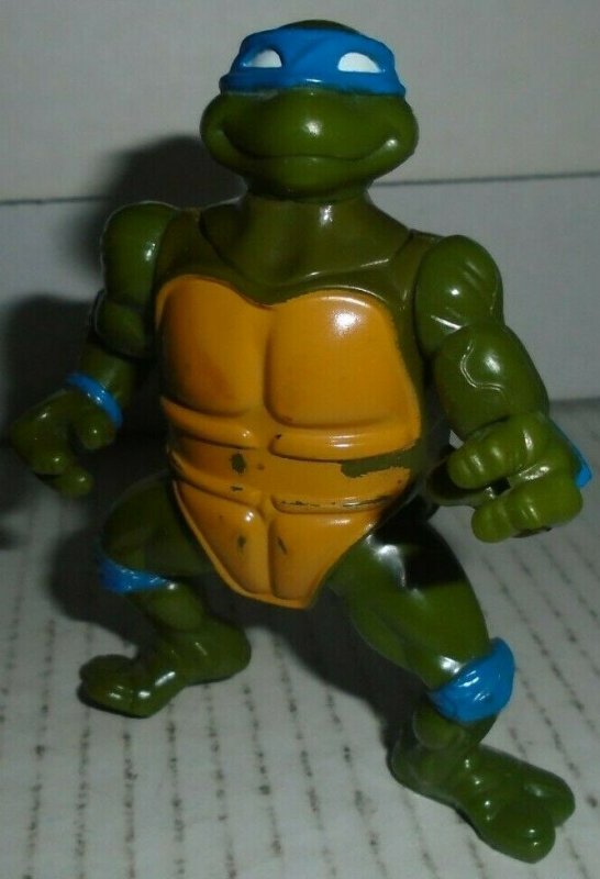 Head Droppin' Leo Teenage Mutant Ninja Turtles Action Figure 1991 Mirage