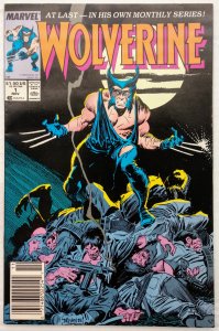 Wolverine #1 NEWSSTAND (NM-)(1988)