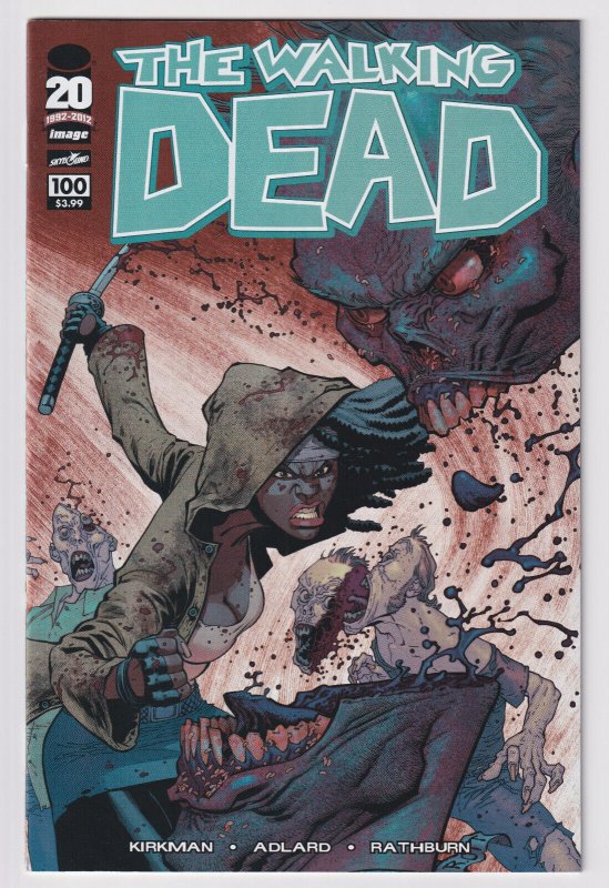 Image Comics! The Walking Dead #100! Cover G! First Negan! Great Book!