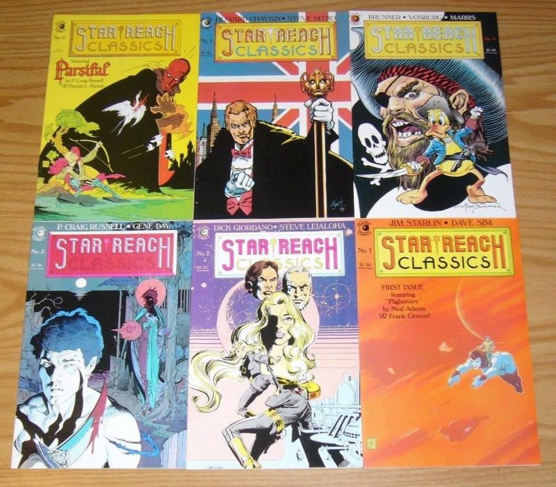 Star Reach Classics #1-6 VF/NM dave sim JIM STARLIN howard chaykin NEAL ADAMS