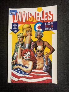 1998 THE INVISIBLES Bloody Hell in America SC FN+ 6.5 2nd DC Vertigo Comics