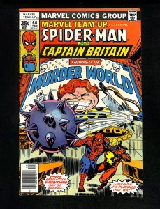 Marvel Team-up #66 2nd Captain Britain!