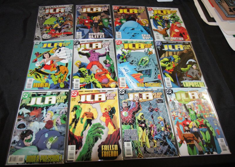 JLA YEAR ONE 1-12 SET/LOT 12PC