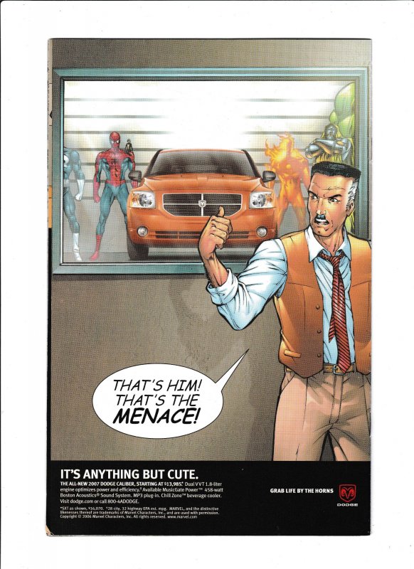 CIVIL WAR: X-MEN #04 (2006) JUAN DOE | DIRECT EDITION