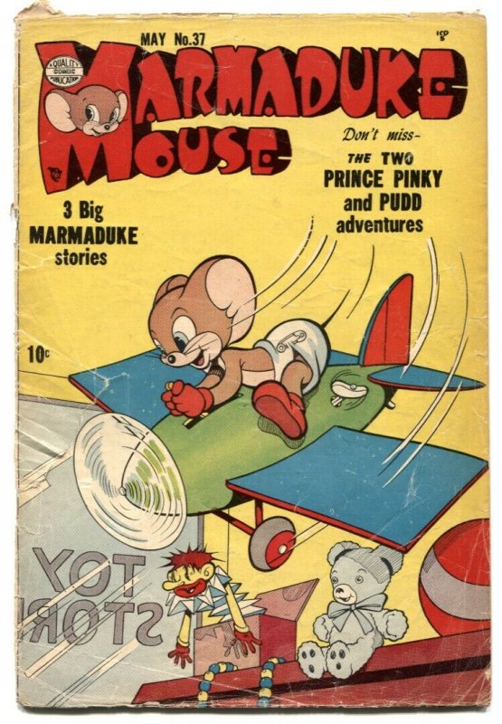 Marmaduke Mouse #37 1953- Golden Age Funny Animals G