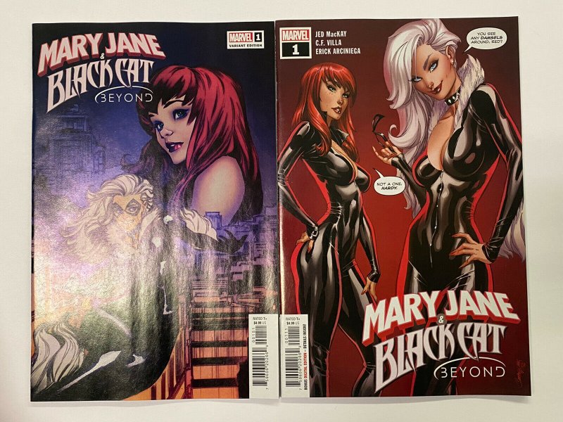 MARY JANE BLACK CAT BEYOND #1 COVER A + 1:25 ZITRO 2022 NM IN HAND SHIPS NOW