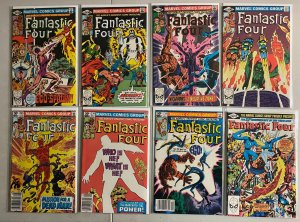 Fantastic Four lot #208-260 Marvel 1st Series (average 5.5) 33 diff (1979-'83)