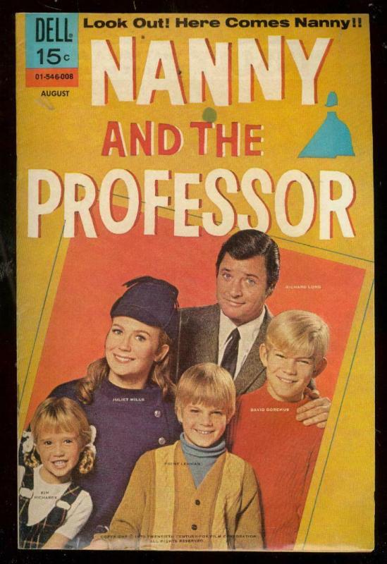 NANNY & THE PROFESSOR #1 1970-DELL COMIC-TV PHOTO COVER FN/VF