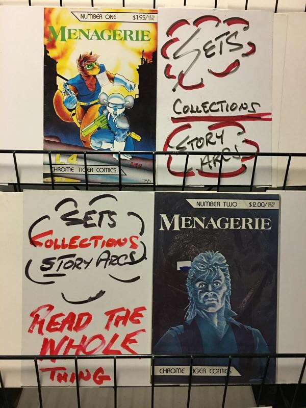 MENAGERIE 1-2  Sci-Fi / Fantasy Anthology Series!