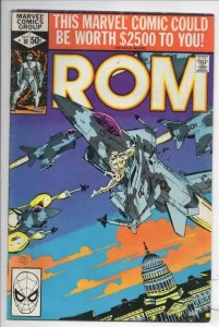 ROM SPACEKNIGHT #10 FN, Washington, Marvel, 1979 1980 more Marvel in store