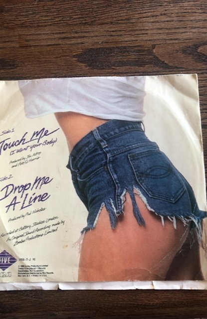 Samantha fox touch me 45 sleeve(no 45!)