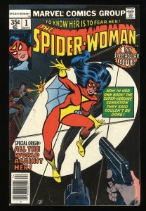 Spider-Woman (1978) #1 New costume and origin!