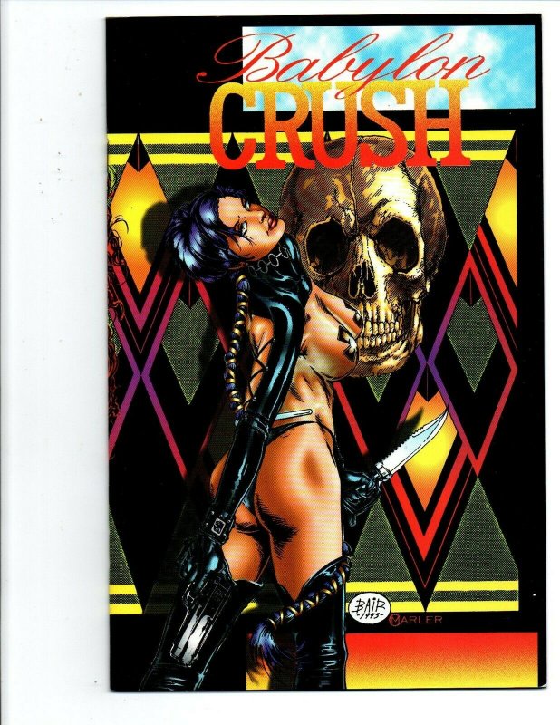 Babylon Crush #2 - Boneyard Press - sexy bad girl - Near Mint