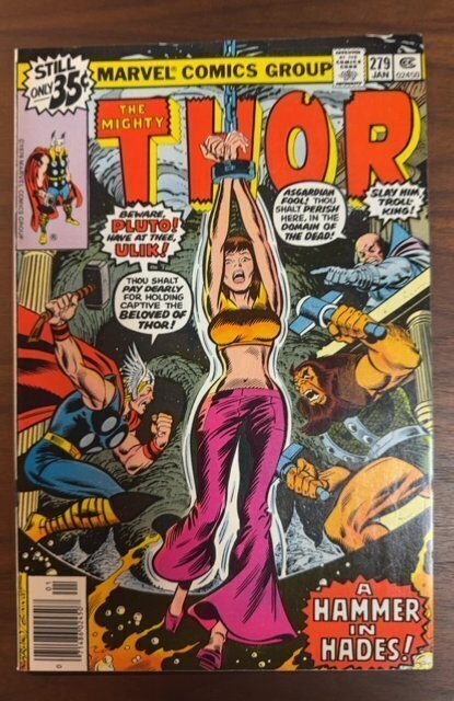 Thor #279 VF (1979) A Hammer in Hades!