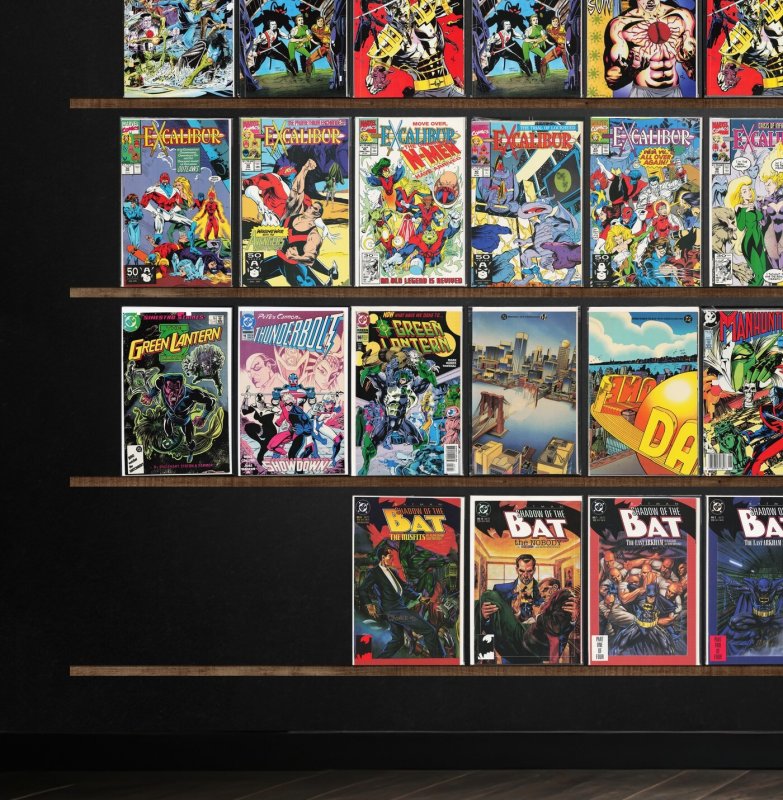 Huge Lot 150+ Comics with Rai, Excalibur, Harbinger, Secret Weapons & More!