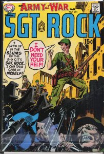 Our Army at War #214 Sgt. Rock