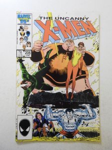 The Uncanny X-Men #206 (1986) VF+ Condition!