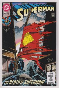 Superman #75 Facsimile Edition (DC, 2026) NM