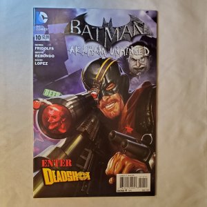 Batman Arkham Unhinged 10 Very Fine Cover by Dave Wilkins