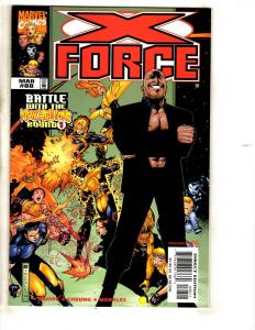 Lot Of 10 X-Force Marvel Comic Books # 86 87 88 89 90 91 92 93 94 95 X-Men CR59