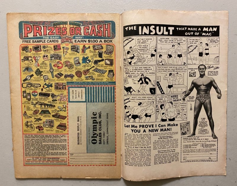 Batman #244 DC (3.0 GD/VG (corned chewed)) Ra's Al Ghul appearance (1972)