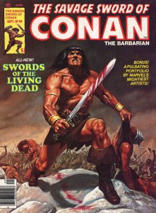 Savage Sword of Conan #44 VG ; Marvel | low grade comic