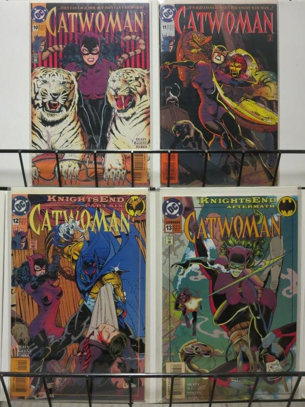 CATWOMAN (1993) 10-13  KNIGHTSEND TIE-IN! COMICS BOOK