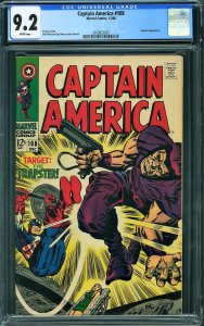 Captain America #108 (Marvel, 1968) CGC 9.2