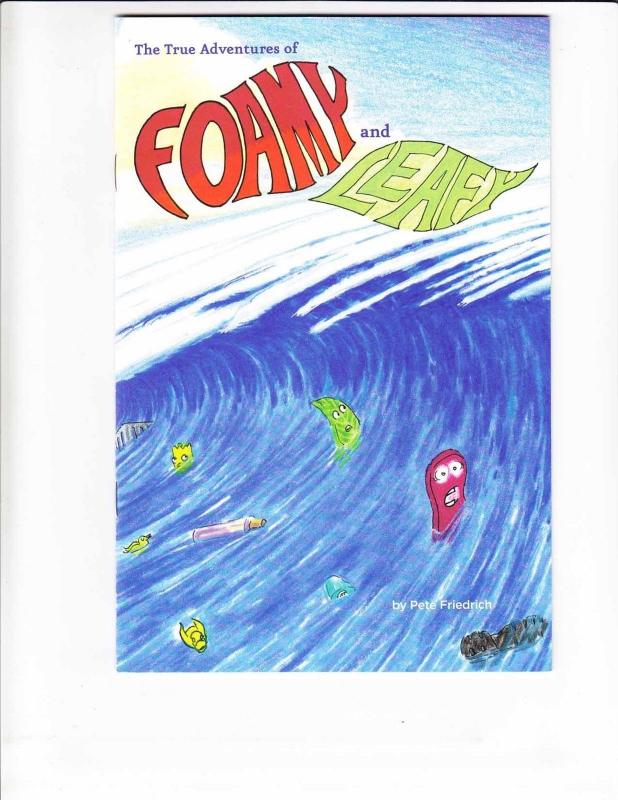 True Adventures of Foamy and Leafy #1 VF/NM pro-recycling comic - eco friendly