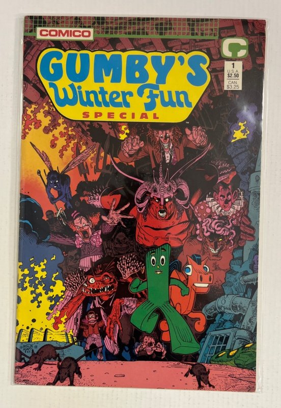 Gumby’s Summer Fun Special (1987) + Gumby’s Winter Fun Special (1988) (VF/NM)
