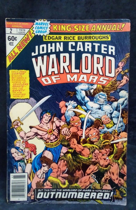 John Carter Warlord of Mars Annual #2 (1978)