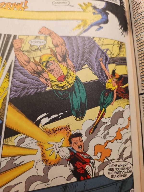 1993 Darkstars 5 Travis Charest VF Hawkman Hawkwoman Sci-Fi