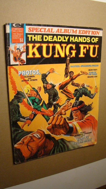 DEADLY HANDS OF KUNG FU SPECIAL ALBUM 1 *SOLID* HERB TRIMPE ART IRON FIST