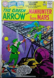 Batman The Brave and the Bold #50 (1963) Green Arrow Martian Manhunter Key