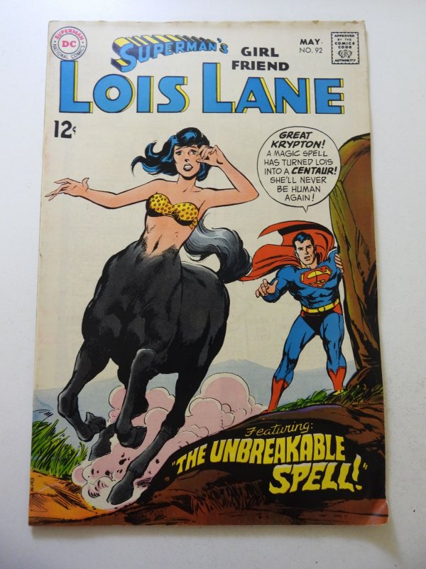 Superman's Girl Friend, Lois Lane #92 (1969) FN Condition