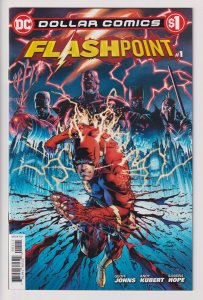 DC Comics! Dollar Comics: Flashpoint! Issue #1! Reprint!